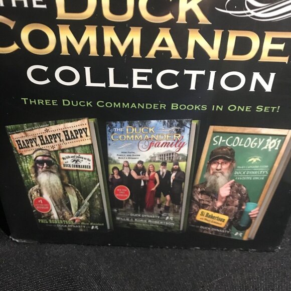 The Duck Commander Collection Set Of 3 Books By Phil Robertson Si Robertson New - Picture 3 of 6
